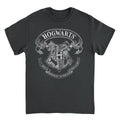 Hogwarts Crest Latin Motto Black T-Shirt - T-Shirts - T-Shirt - 1
