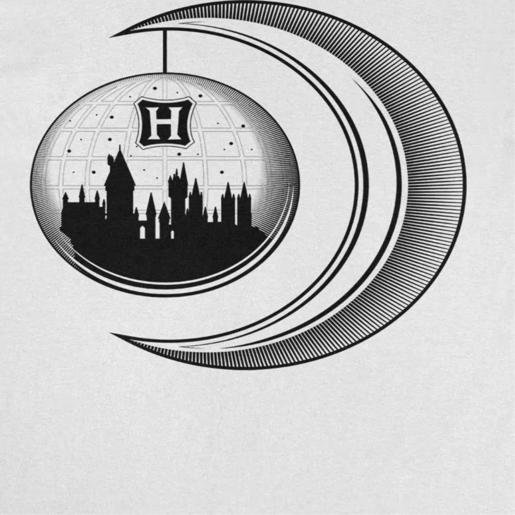 Hogwarts Moon Castle Graphic T-Shirt - T-Shirts - T-Shirt - 2