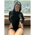 Hollow Backless Bodysuit - Women’s Clothing & Accessories - Bodysuits - 3