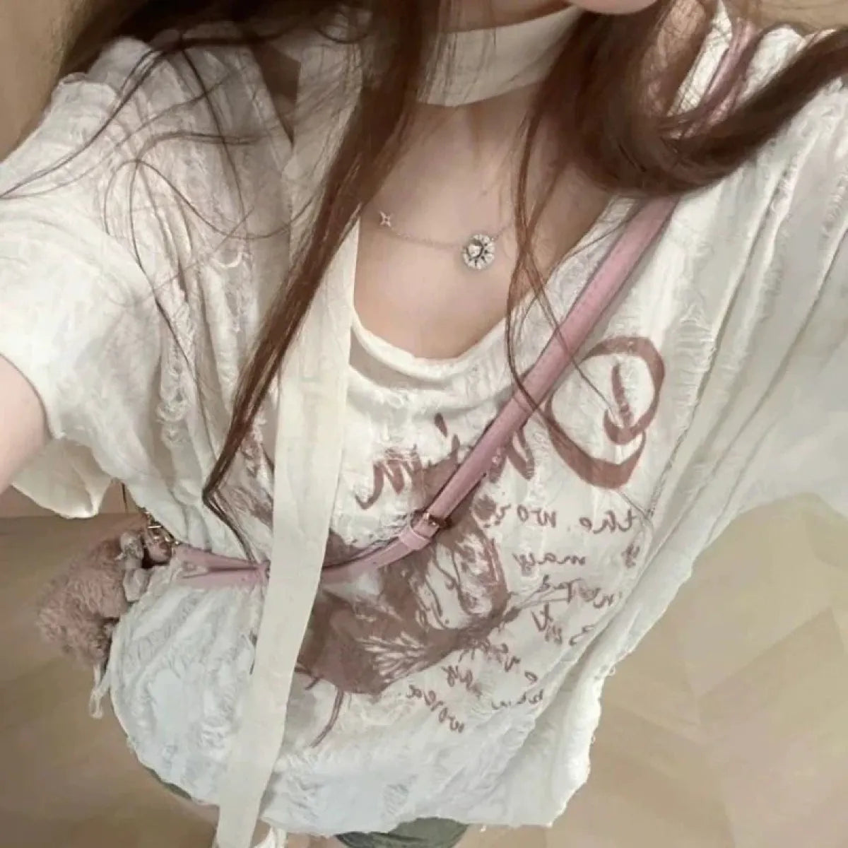 Harajuku Drift Letter T-shirt - T-Shirts - Women T-shirts - 5