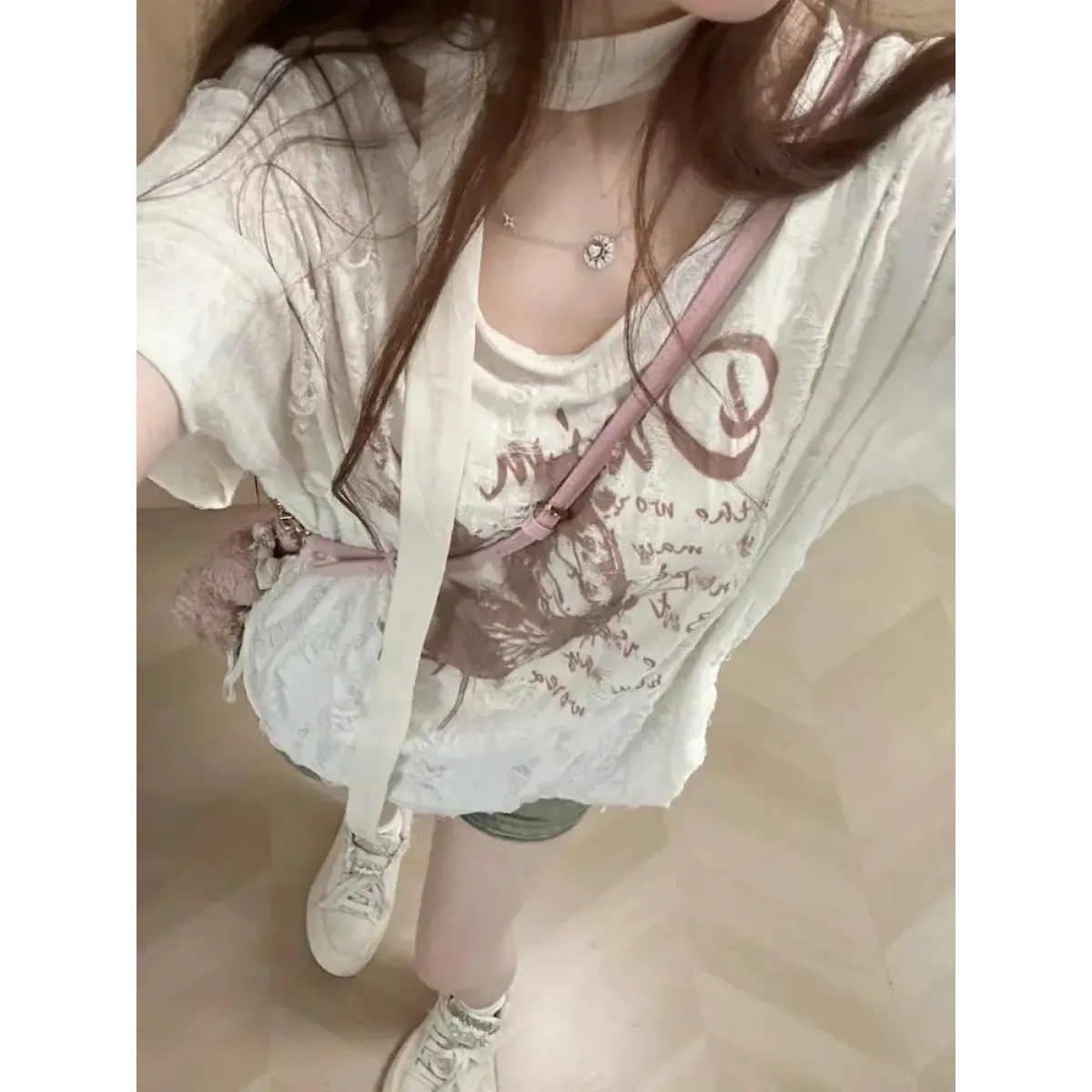 Harajuku Drift Letter T-shirt - T-Shirts - Women T-shirts - 9