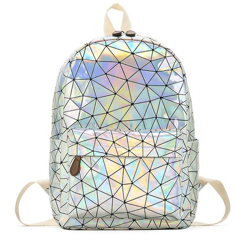 Holographic Backpack - Silver - Women Bags & Wallets - Backpacks - 17 - 2024