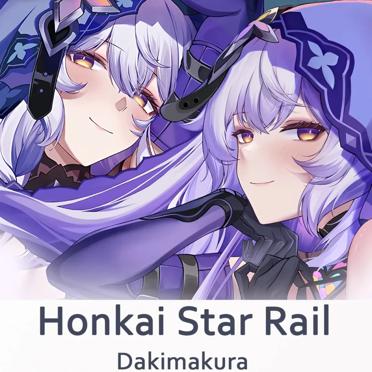 Black Swan Dakimakura Pillow Case – Honkai Star Rail 2WAY Cover - Best Sellers - Dakimakuras - 1