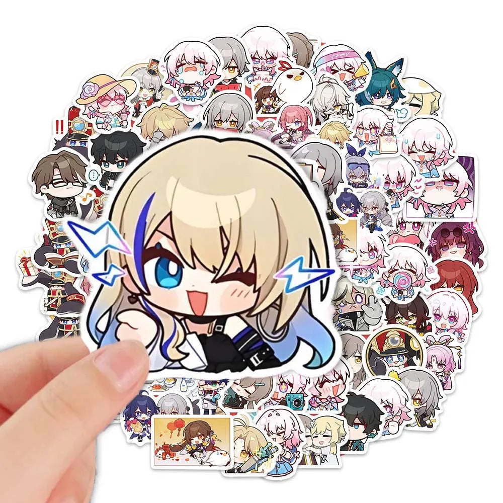 Honkai Star Rail Figure Stickers Pack: Anime Graffiti Decals - Anime - Decorative Stickers - 1 - 2024