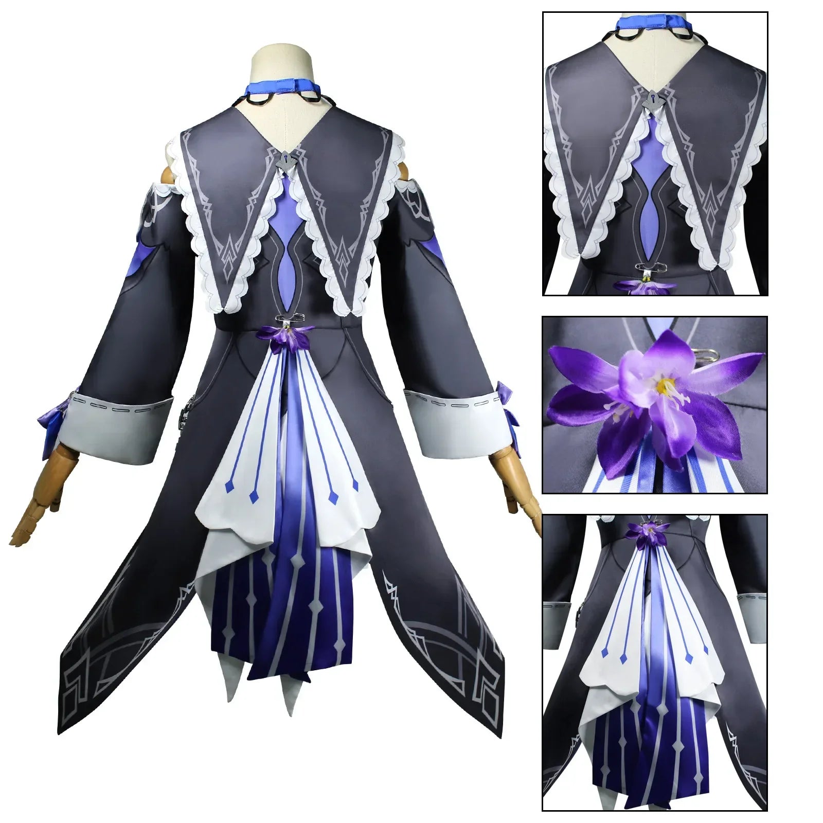 Herta Cosplay Costume - Honkai Star Rail - Dresses - Costumes - 5 - 2024