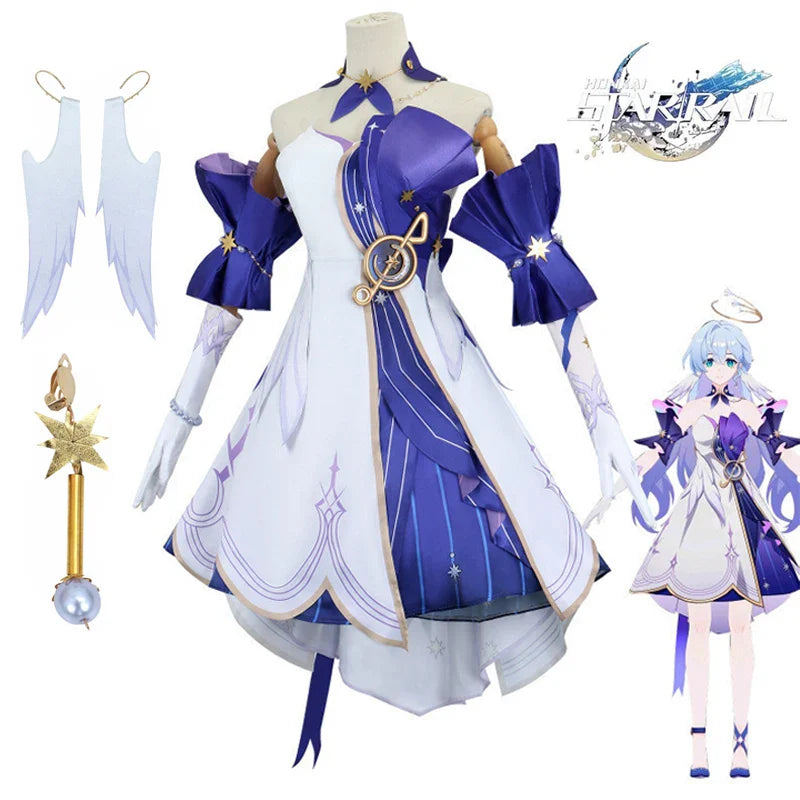 Honkai Star Rail March 7th Cosplay Costume with Wig & Accessories - Cosplay - Costumes - 2024 - 4 - Worldwide Shipping