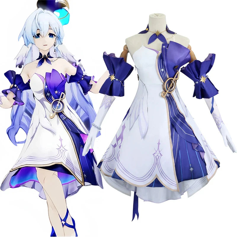 Honkai Star Rail March 7th Cosplay Costume with Wig & Accessories - Cosplay - Costumes - 2024 - 2 - Worldwide Shipping