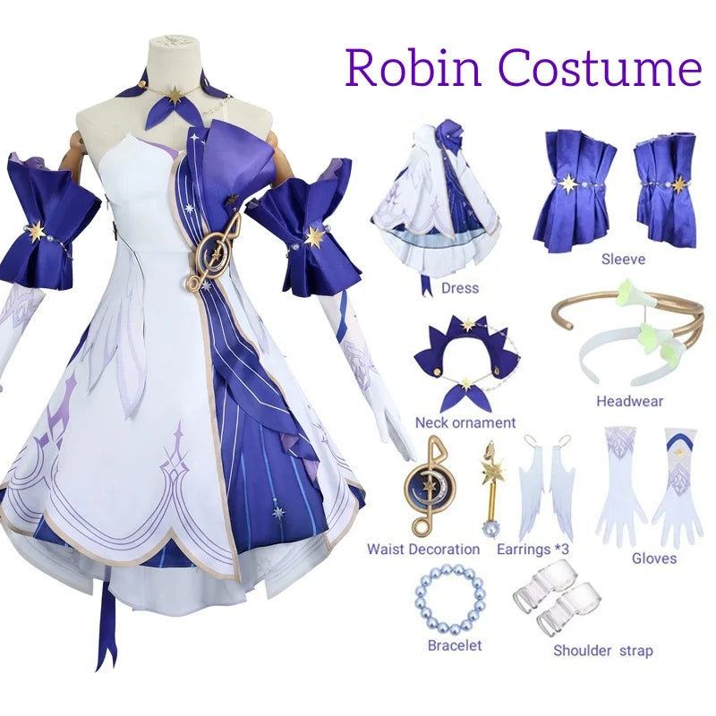 Honkai Star Rail March 7th Cosplay Costume with Wig & Accessories - XS / Costume Only - Cosplay - Costumes - 2024 - 7