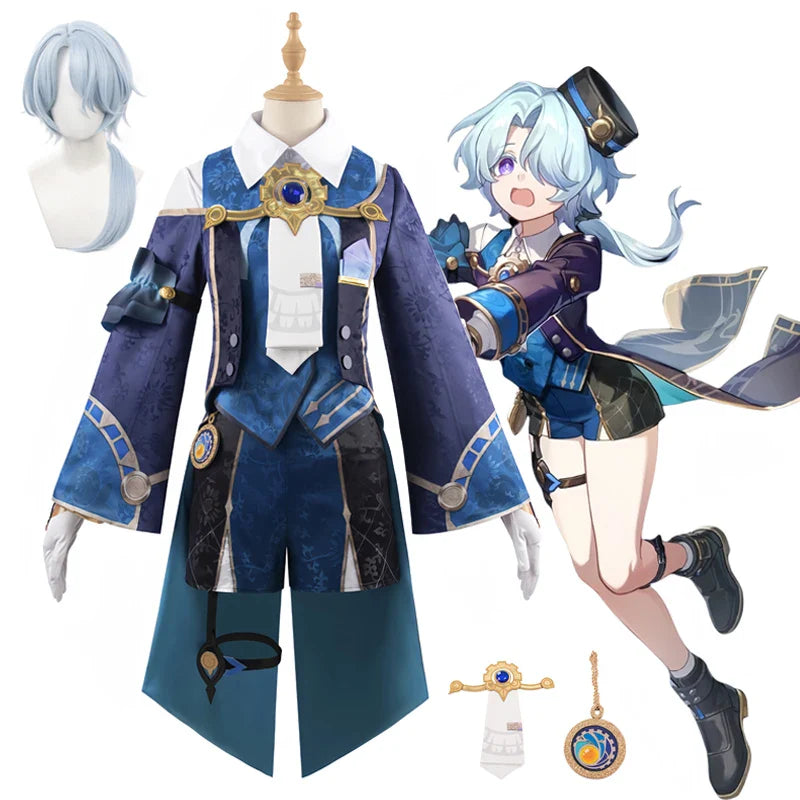 Honkai Star Rail Misha Cosplay Costume – Full Set with Wig & Hat - Cosplay - Costumes - 2024 - 1 - Worldwide Shipping