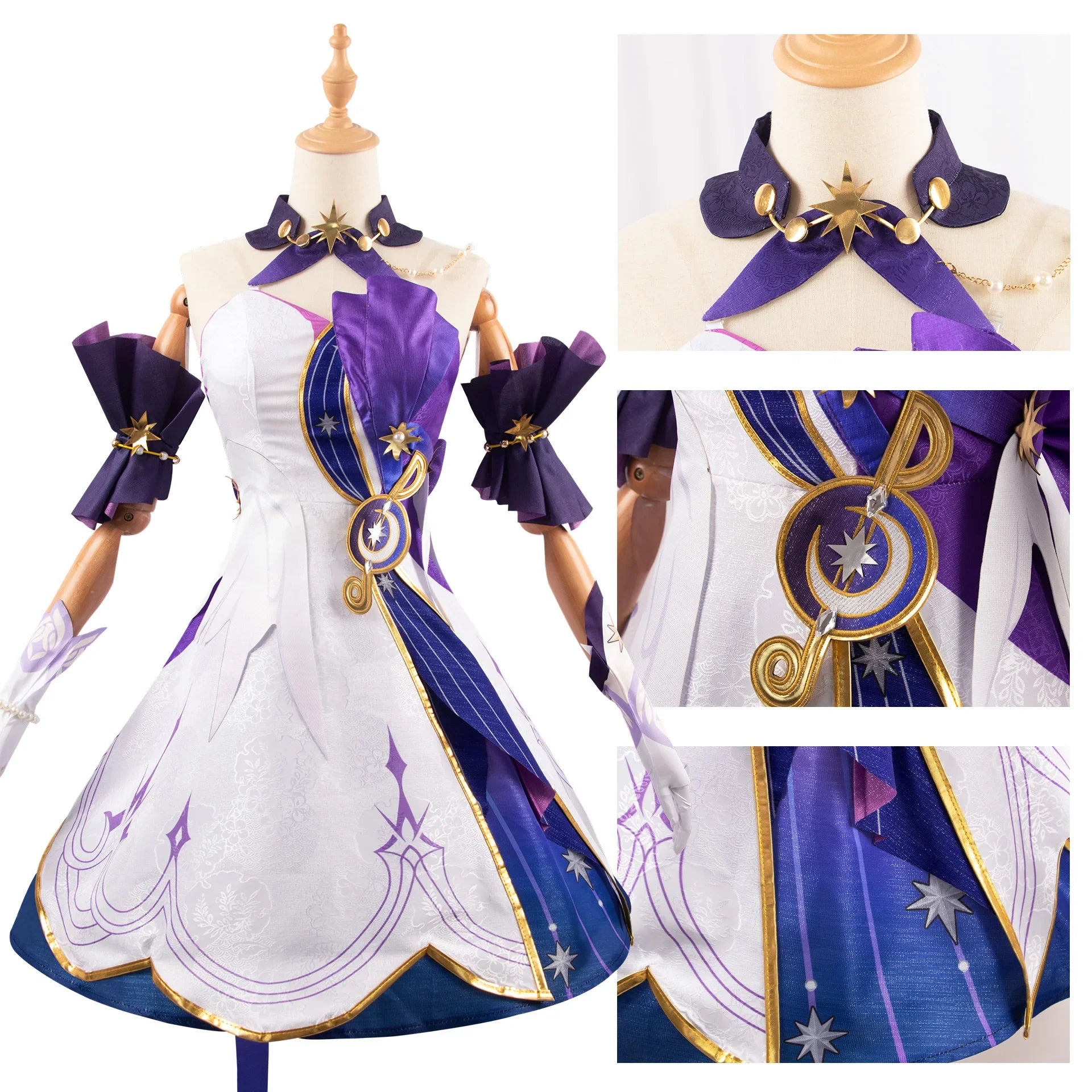 Honkai Star Rail Robin Cosplay Costume – Dress Wig Wings & Accessories - All Dresses - Dance Dresses Skirts &