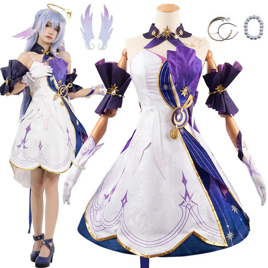 Honkai Star Rail Robin Cosplay Costume – Dress Wig Wings & Accessories - All Dresses - Dance Dresses Skirts &