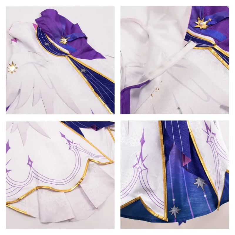 Honkai Star Rail Robin Cosplay Costume – Dress Wig Wings & Accessories - All Dresses - Dance Dresses Skirts &