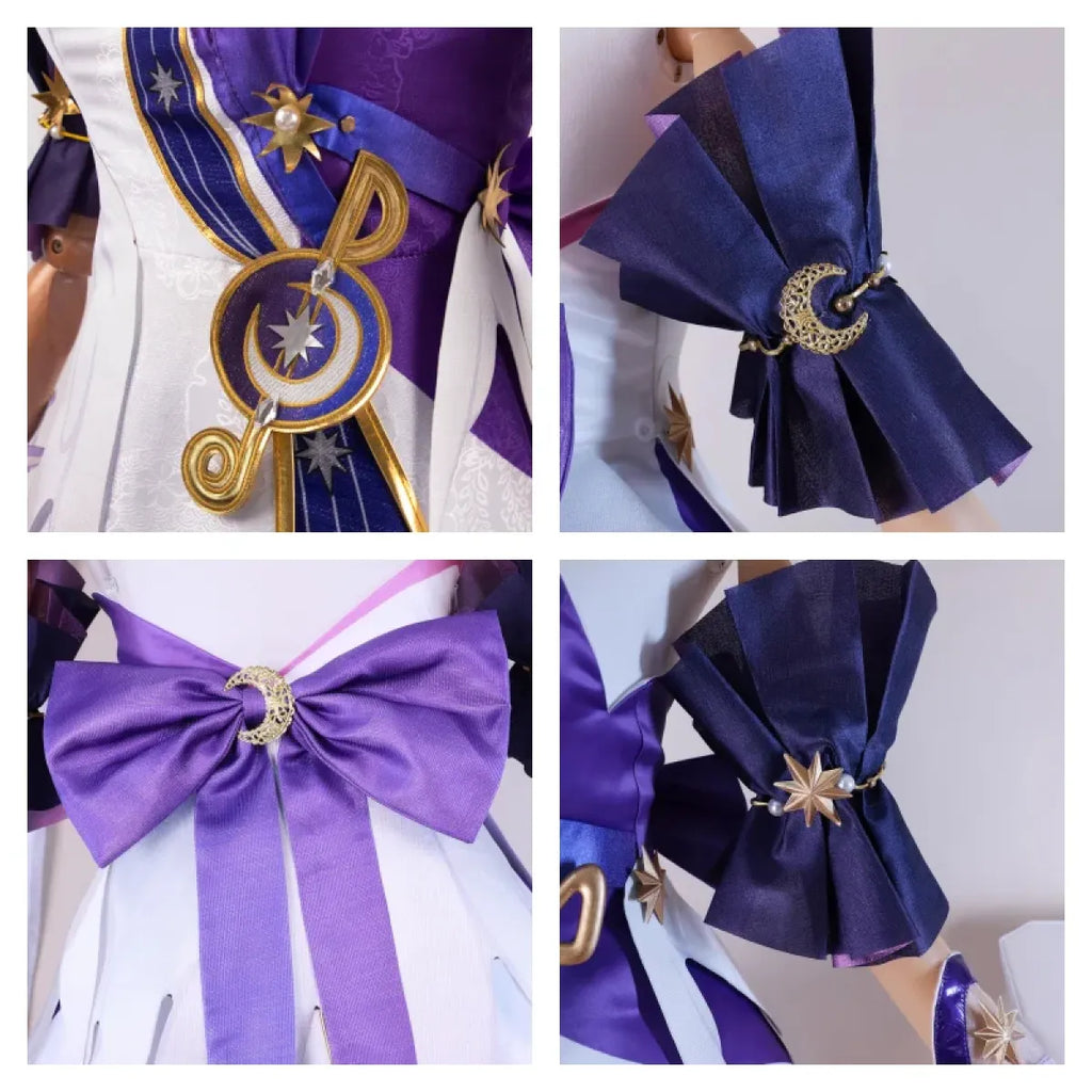 Honkai Star Rail Robin Cosplay Costume – Dress Wig Wings & Accessories - All Dresses - Short - Cosplay - 5