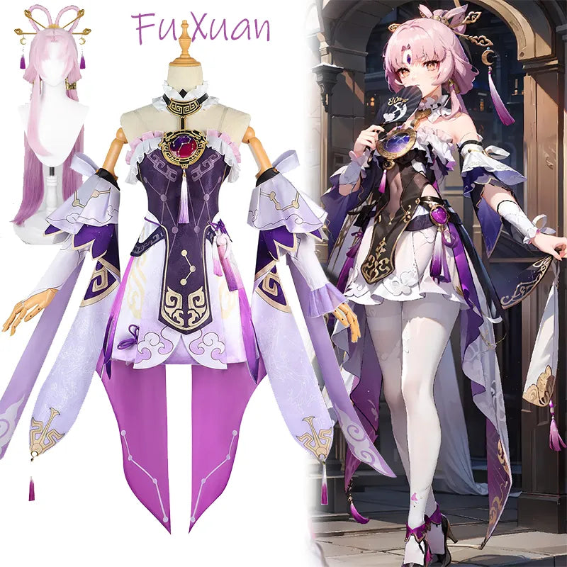 Fu Xuan Cosplay Costume - Honkai Star Rail - Dresses - Costumes - 1 - 2024