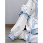 Kawaii Sailor Ruffle Hoodie Set - Women’s Clothing & Accessories - Women’s Hoodies - 4