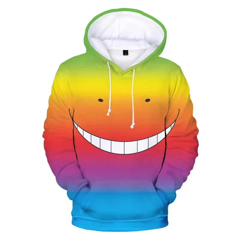 Assassination Classroom Koro Sensei Hoodie - Multicolored / 2XS - Hoodies & Sweatshirts - Clothing - 8 - 2024