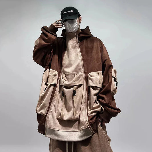 Cyberpunk Oversized Techwear Cargo Hoodie - Hoodies & Sweatshirts - Coats & Jackets - 2 - 2024