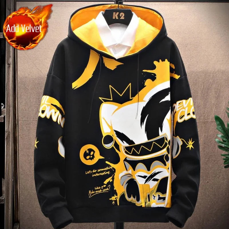 King’s Jest Graphic Hoodie - Black / L - Hoodies & Sweatshirts - Shirts & Tops - 4 - 2024