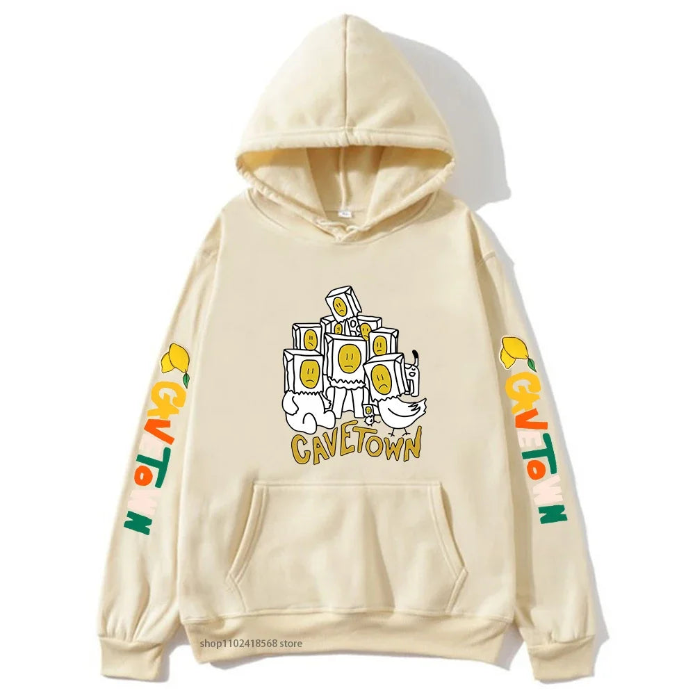 Lemon Boy Cavetown Hoodies - Kahki / L - Hoodies & Sweatshirts - Shirts & Tops - 5 - 2024