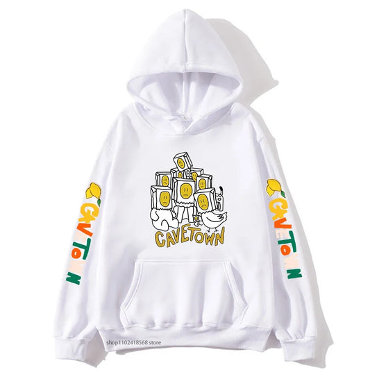 Lemon Boy Cavetown Hoodies - White / XXL - Hoodies & Sweatshirts - Shirts & Tops - 2 - 2024