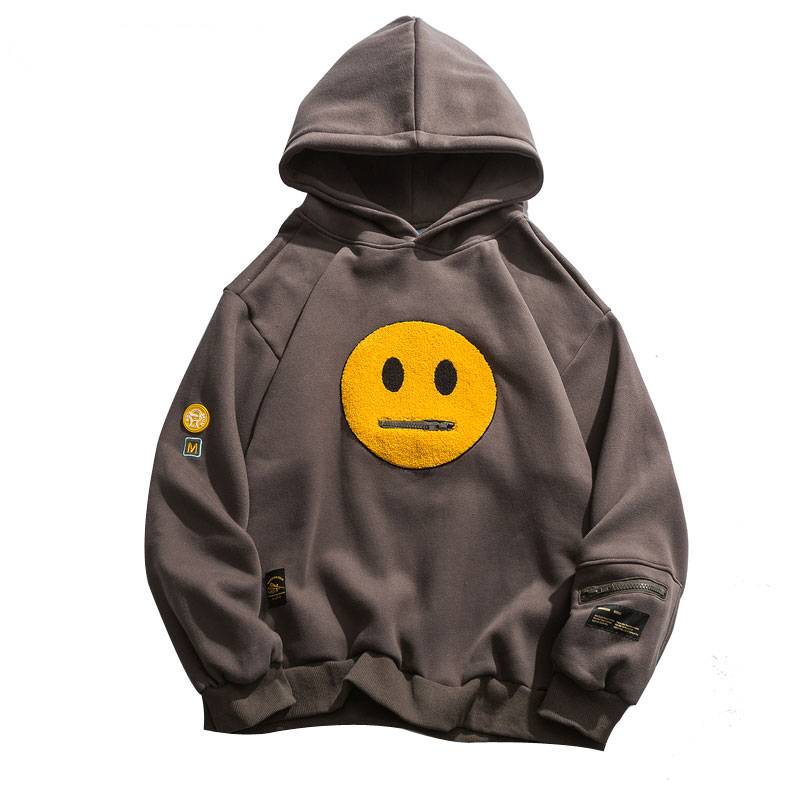 Men’s Emoji Themed Hoodie - Hoodies & Sweatshirts - Shirts & Tops - 2 - 2024