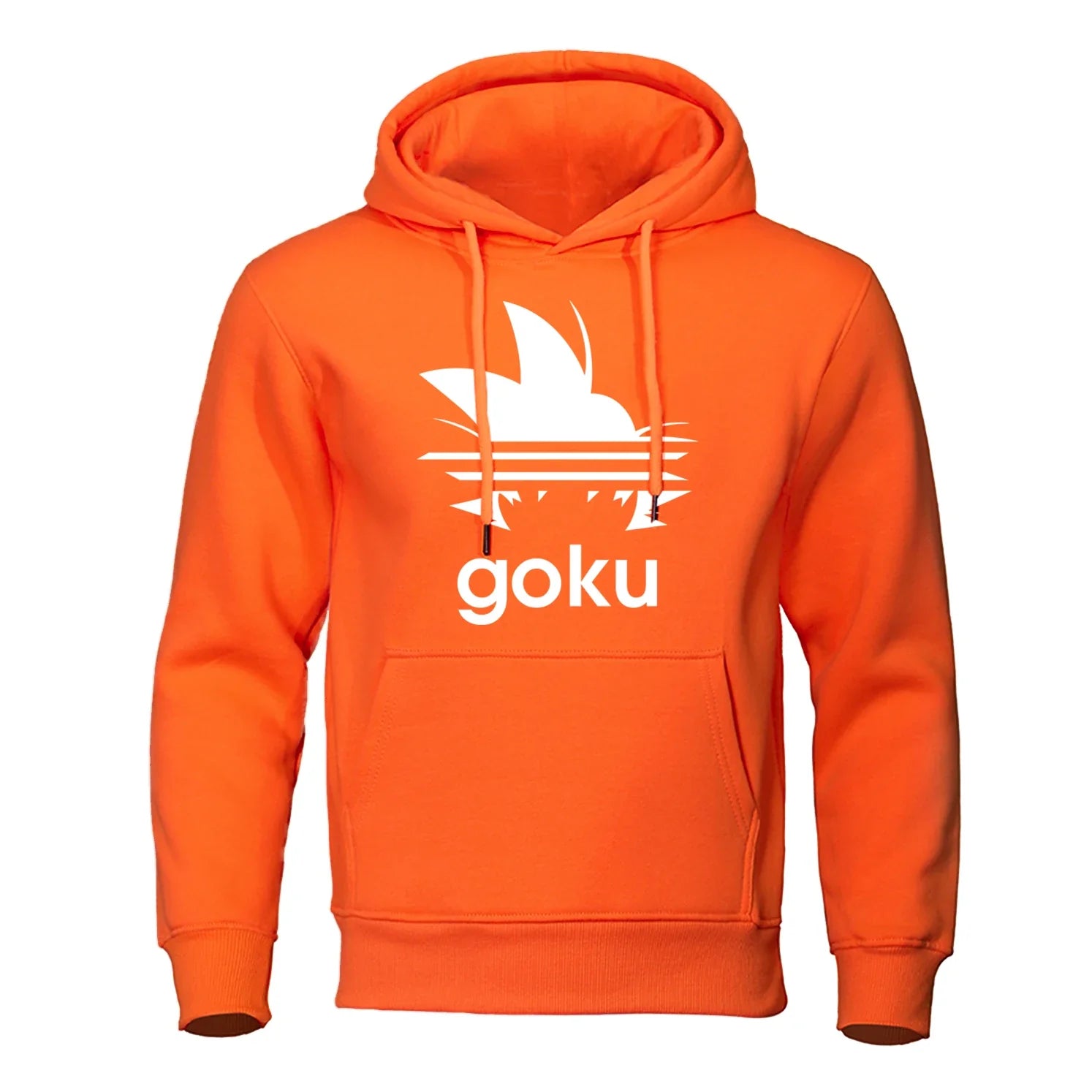 Saiyan Shadow Hoodie – Goku-Inspired Pullover - Orange / L - Hoodies & Sweatshirts - Shirts & Tops - 12 - 2024