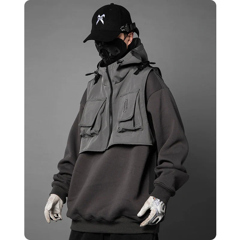 Tactical Techwear Hoodie - Hoodies & Sweatshirts - Clothing - 3 - 2024