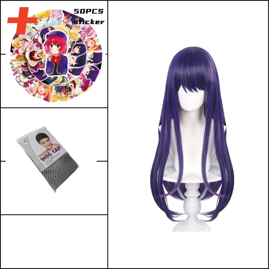 OSHI NO KO Ai Hoshino Cosplay Costume - Lolita Pink Uniform Dress - All Dresses - 7