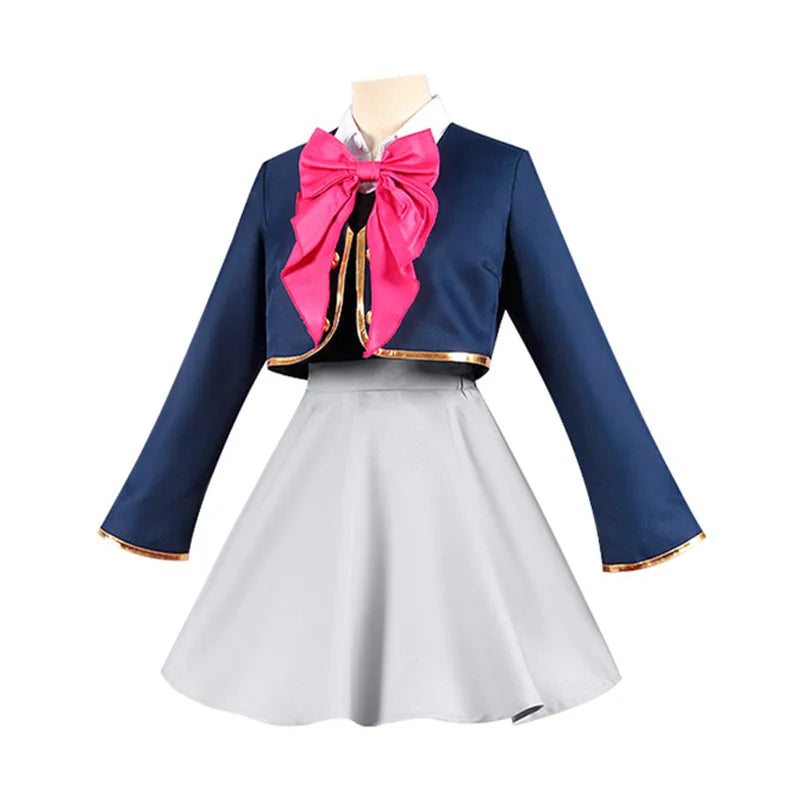 Hoshino Rubii Cosplay Costume - Oshi no Ko Anime JK Uniform Dress - All Dresses - Costumes - 2 - 2024