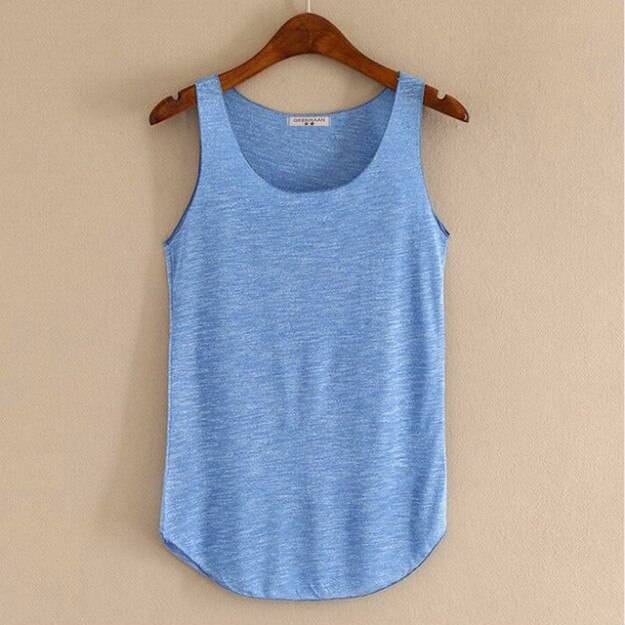 Hot Summer Fitness Tanks - Blue / One Size - Women’s Clothing & Accessories - Shirts & Tops - 12 - 2024