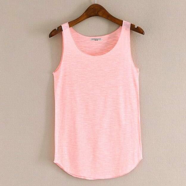 Hot Summer Fitness Tanks - Light Pink / One Size - Women’s Clothing & Accessories - Shirts & Tops - 16 - 2024