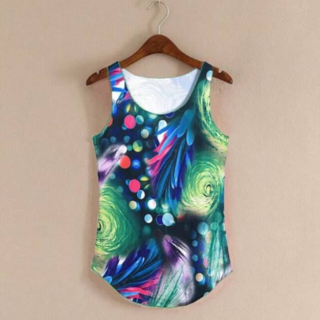 Hot Summer Fitness Tanks - Green / One Size - Women’s Clothing & Accessories - Shirts & Tops - 18 - 2024