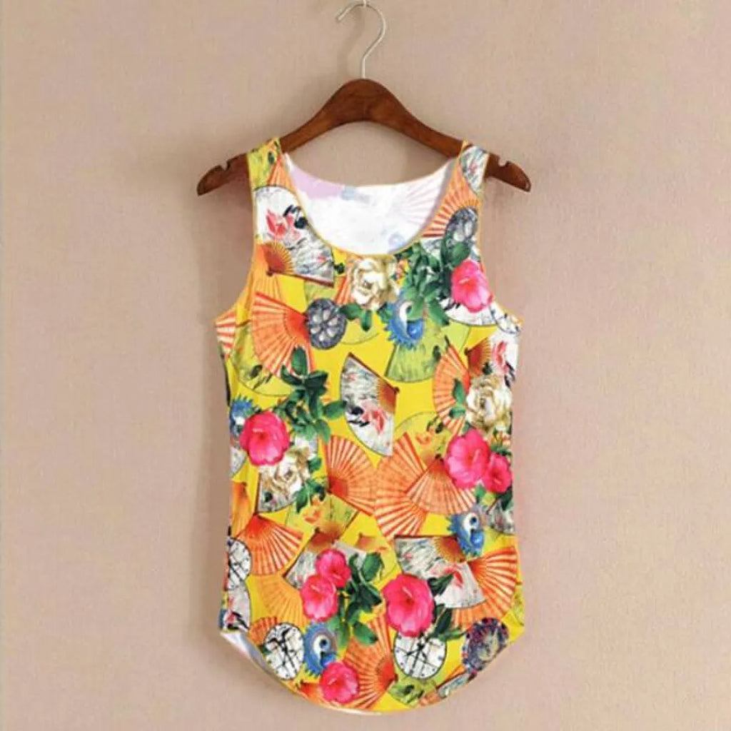 Hot Summer Fitness Tanks - Women’s Clothing & Accessories - 19