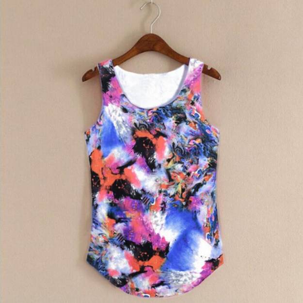 Hot Summer Fitness Tanks - Galaxy / One Size - Women’s Clothing & Accessories - Shirts & Tops - 20 - 2024