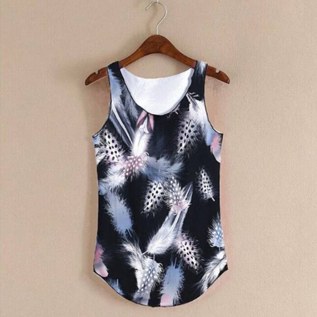 Hot Summer Fitness Tanks - Flower / One Size - Women’s Clothing & Accessories - Shirts & Tops - 22 - 2024