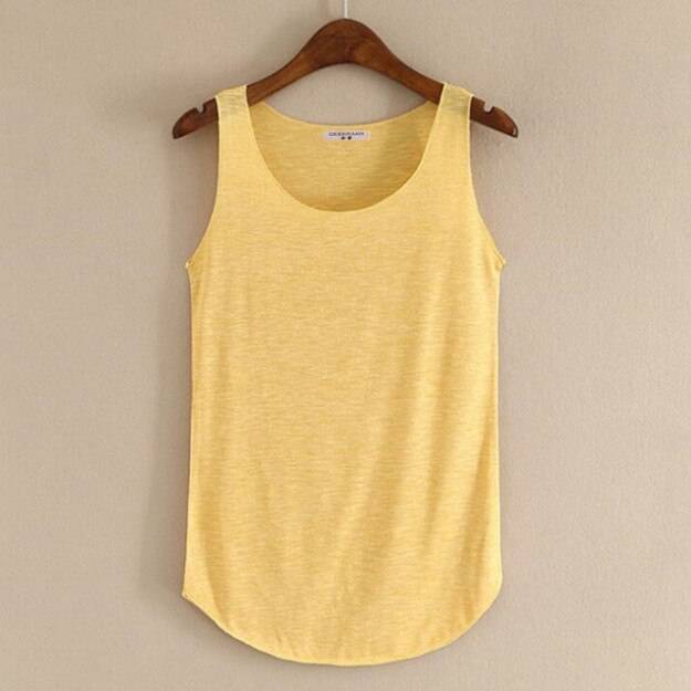 Hot Summer Fitness Tanks - Yellow / One Size - Women’s Clothing & Accessories - Shirts & Tops - 26 - 2024