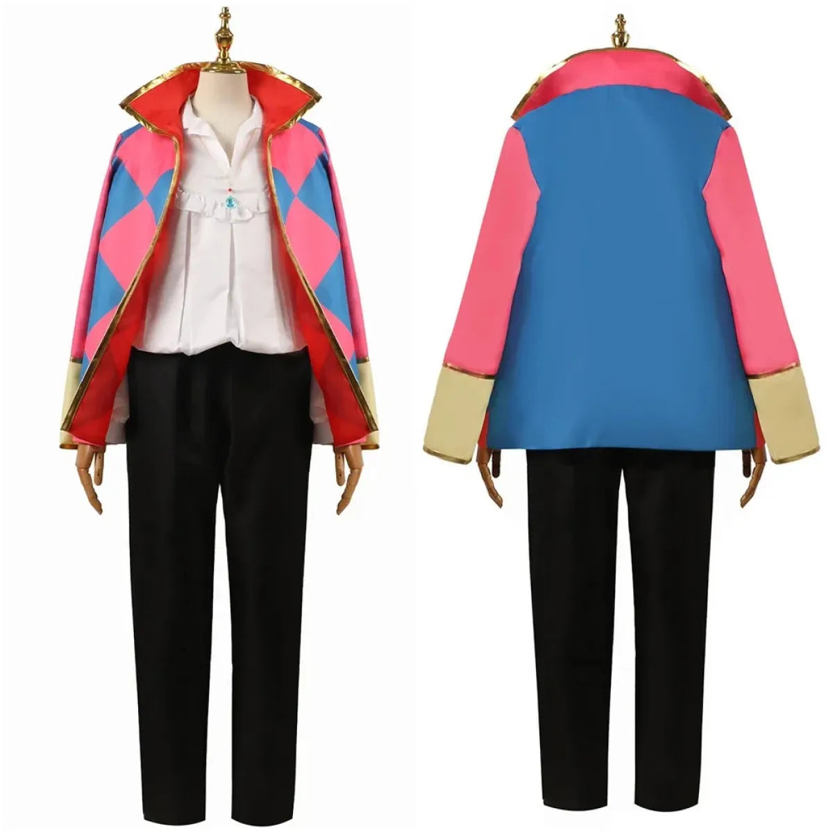 Howl Cosplay Costume – Howl’s Moving Castle Outfit with Wig & Accessories - Cosplay - Cosplay - 1