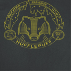 Hufflepuff Mascot Outline Graphic T-Shirt - T-Shirts - T-Shirt - 2