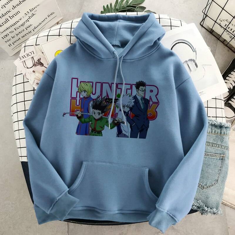 Hunter X Hunter Harajuku Sweatshirt - Sky Blue / XXL - T-Shirts - Shirts & Tops - 39 - 2024