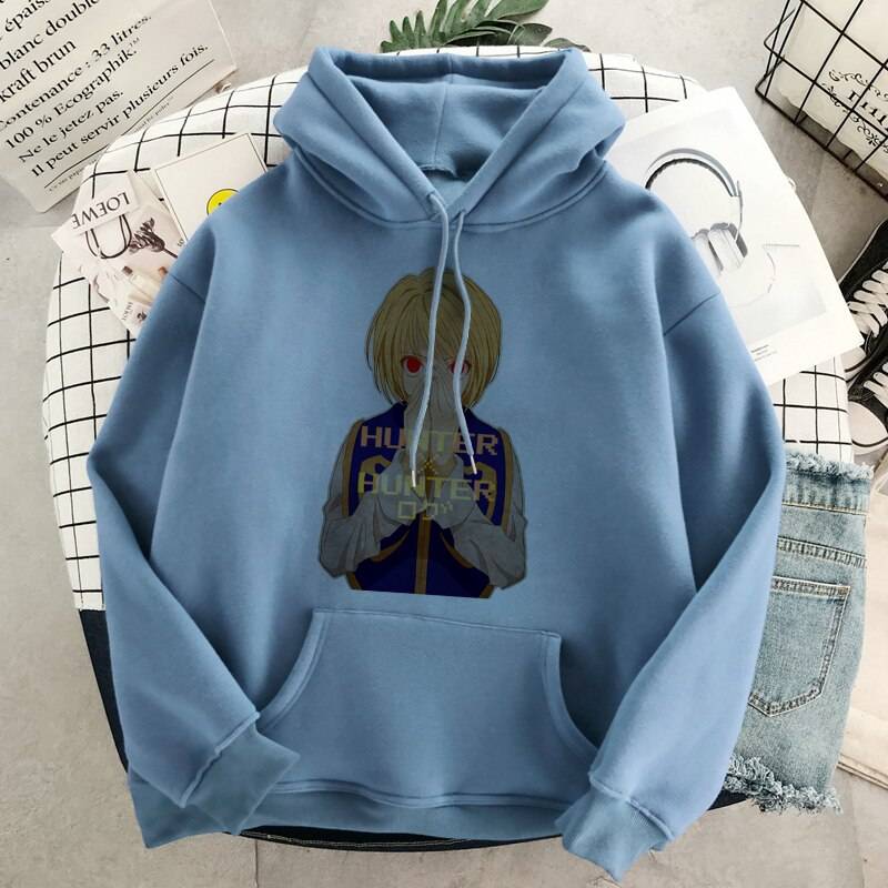 Hunter X Hunter Harajuku Sweatshirt - Air Force Blue / XXL - T-Shirts - Shirts & Tops - 41 - 2024