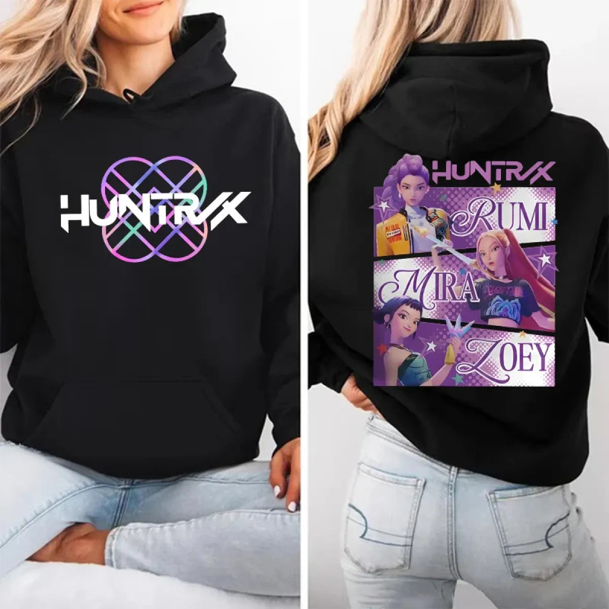 Huntrax Demon Hunters Anime Hoodie - Anime - Hoodie - 7