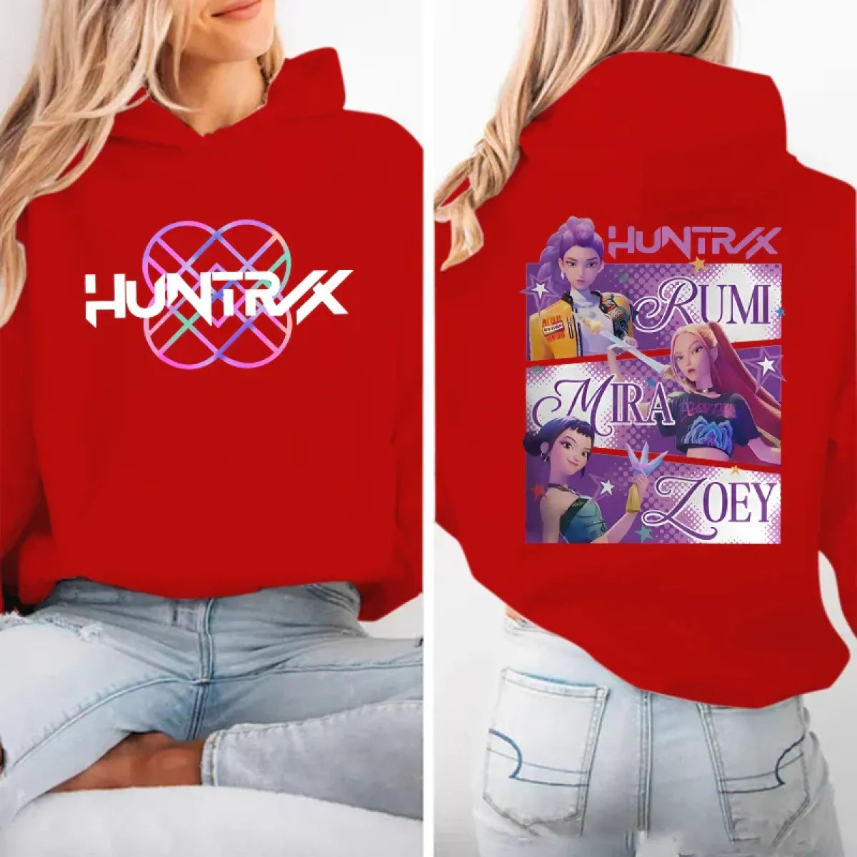 Huntrax Demon Hunters Anime Hoodie - Anime - Hoodie - 8