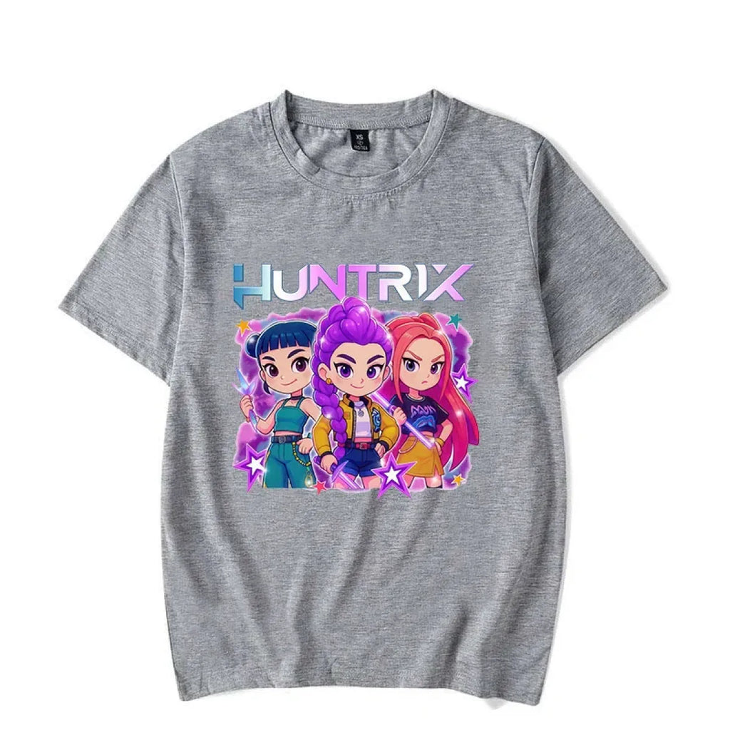 Huntrix Anime Girl Graphic T-Shirt - T-Shirts - T-Shirt - 2