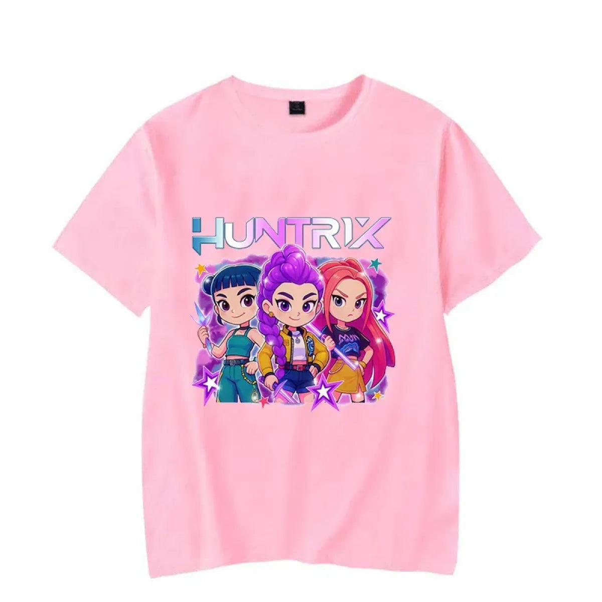 Huntrix Anime Girl Graphic T-Shirt - T-Shirts - T-Shirt - 4