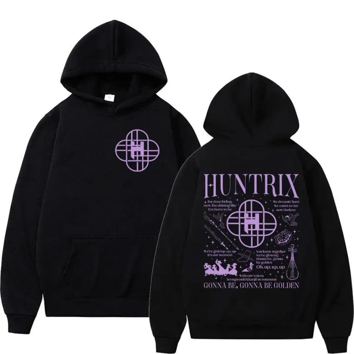K-pop Huntrix Demon Hunter Graphic Hoodie - Best Sellers - Hoodie - 1
