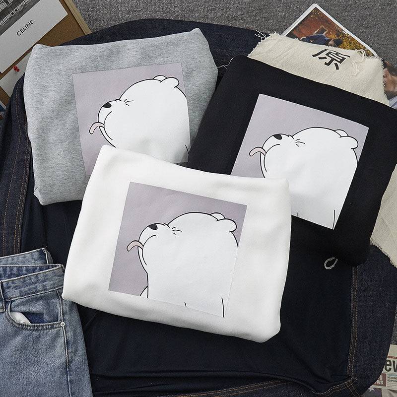 Comfy Ice Bear Hoodie - Women’s Clothing & Accessories - Shirts & Tops - 10 - 2024