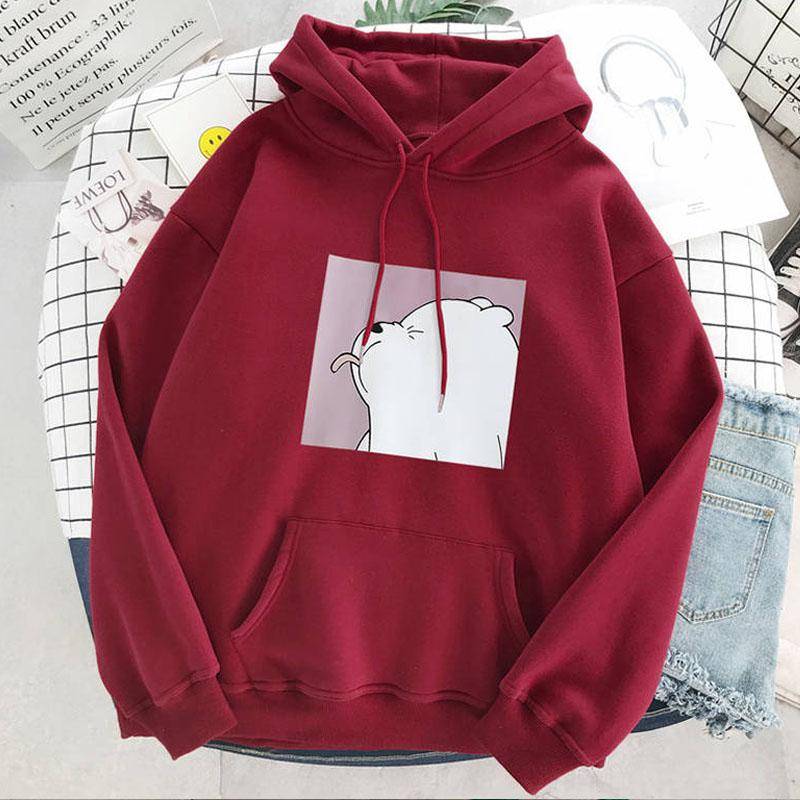 Comfy Ice Bear Hoodie - 6 / 3XL - Women’s Clothing & Accessories - Shirts & Tops - 15 - 2024