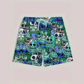 Ice Cream Skull Print Quick-Dry Swim Shorts - Swimsuits - Swimsuit / Bikini / One-Piece Swimwear - 4
