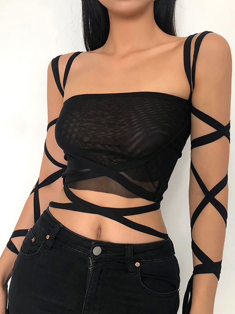 Dark Ice Punk Lace Camis - Women’s Clothing & Accessories - Clothing Tops - 1 - 2024