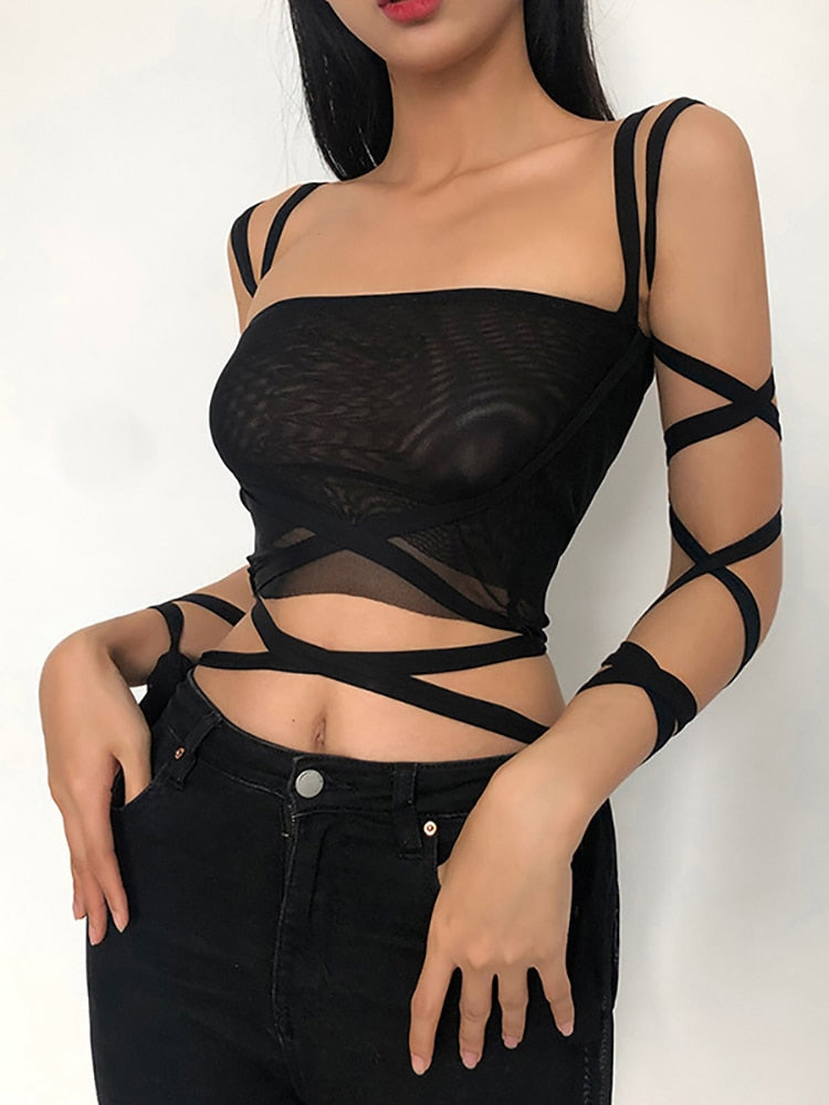 Dark Ice Punk Lace Camis - Women’s Clothing & Accessories - Clothing Tops - 2 - 2024